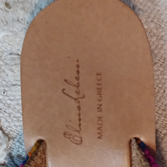 🎈🎈🎈BOGO Elina Lebessi Flip Flops ❤️❤️❤️ - Picture 2 of 6